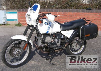 1989 BMW R 80 GS photo